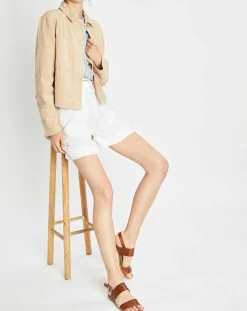 Marc O'Polo Vestes, Blousons|Veste courtes en Velours côtelé beige