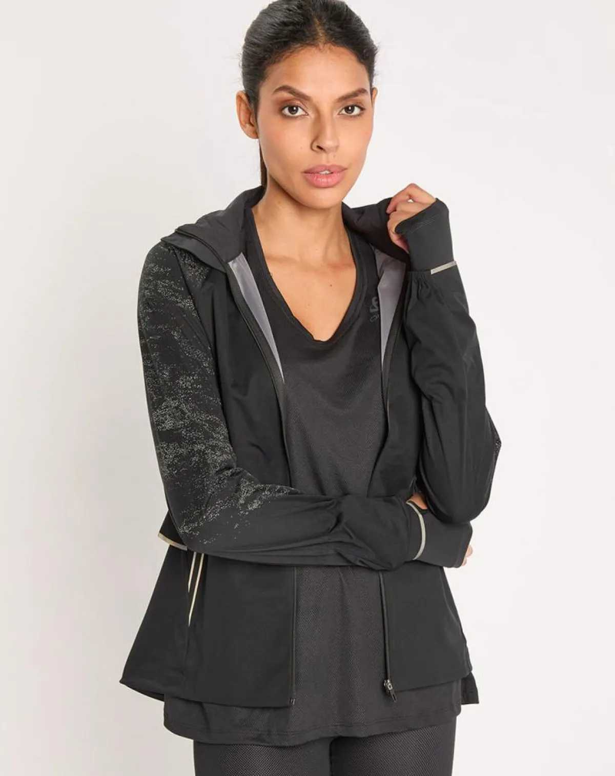 Odlo Vestes, Blousons|Veste de running réfléchissante Zeroweight Pro Warm noire