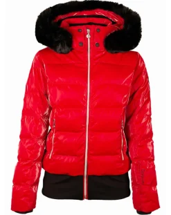 Duvillard Vestes, Blousons|Veste de Ski Candice Ff rouge
