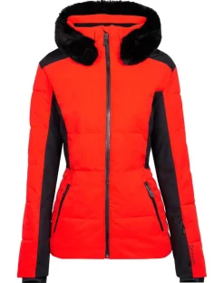 Duvillard Vestes, Blousons|Veste de Ski Cecile Ff rouge