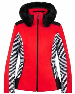 Duvillard Manteaux|Veste de ski Camille Pr Ff rouge