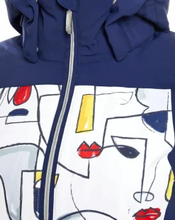 Duvillard Manteaux|Veste de ski Ecandies bleue