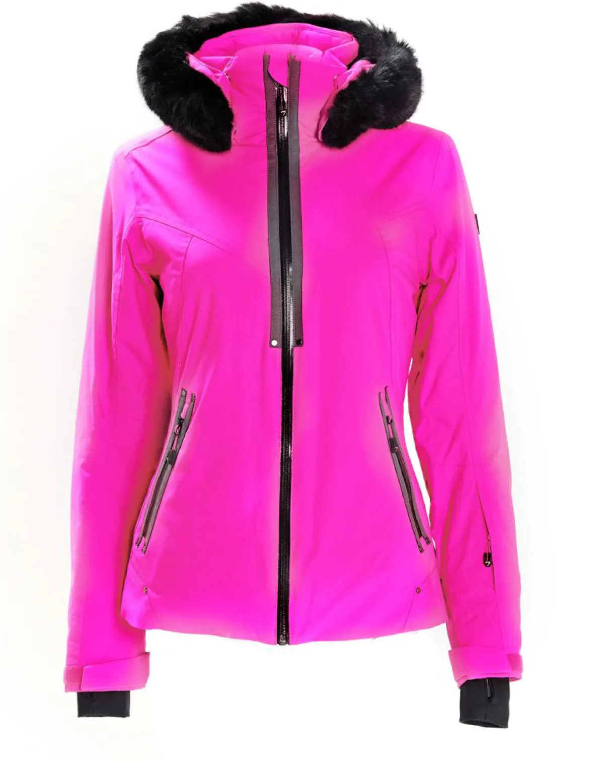 Degré 7 Manteaux|Veste de ski Geod fausse fourrure rose