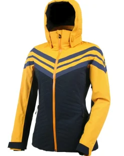 Degré 7 Manteaux|Veste de ski Loriaz marine/jaune