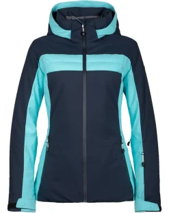 Degré 7 Manteaux|Veste de ski Manti bleue