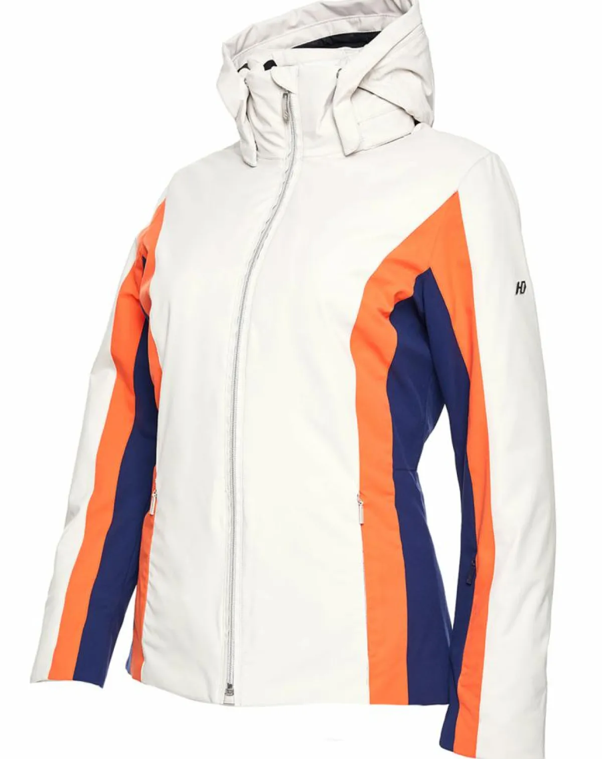 Duvillard Manteaux|Veste de ski Sella écru/orange