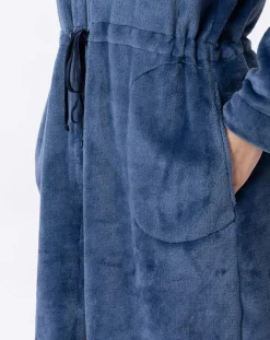 Le Chat Vestes, Blousons|Veste d'intérieur en peluche flanelle Essentiel prusse