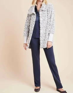 Le Chat Vestes, Blousons|Veste d'intérieur Fauve gris/écru