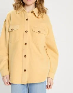 Billabong Vestes, Blousons|Veste douce Shaket jaune