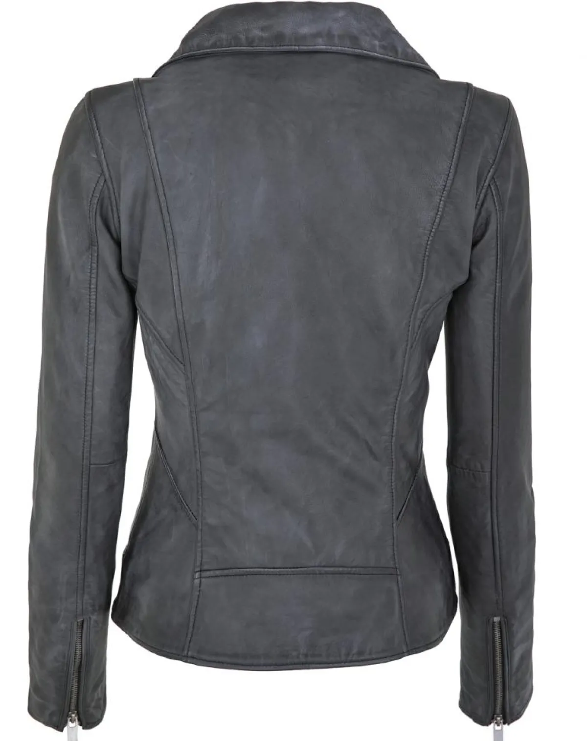 Chyston Vestes, Blousons|Veste en Cuir Polly vintage noir vintage