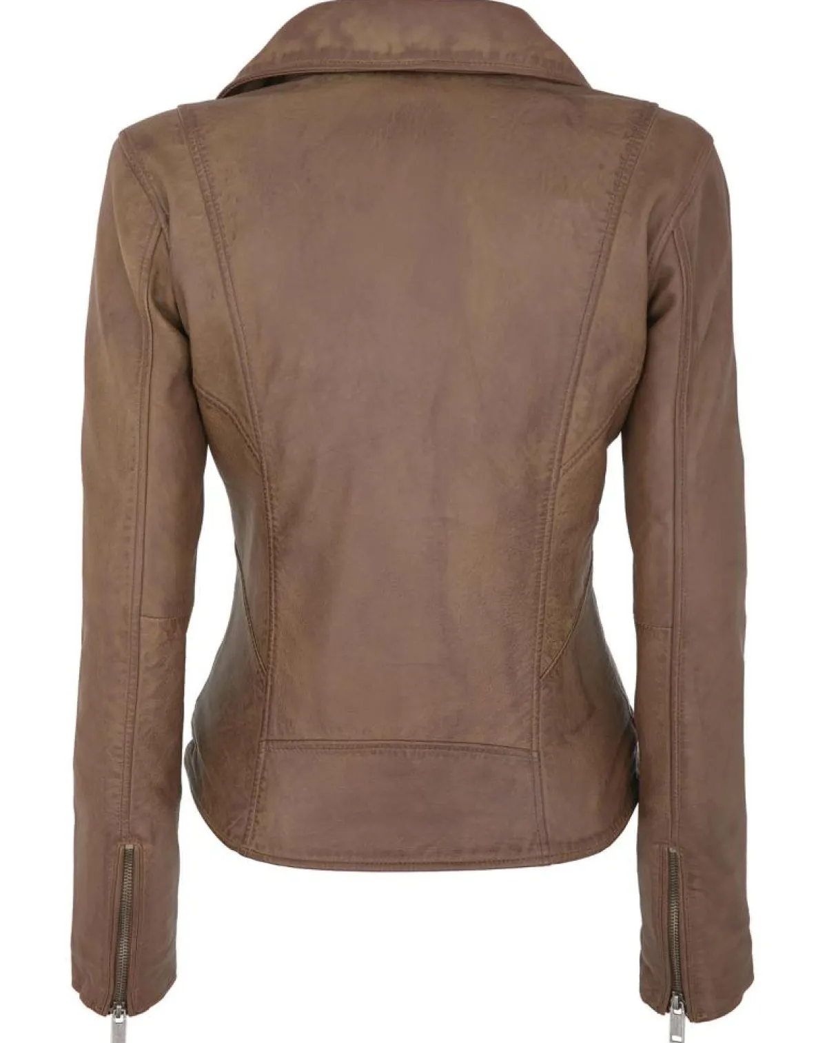Chyston Vestes, Blousons|Veste en Cuir Polly vintage cognac