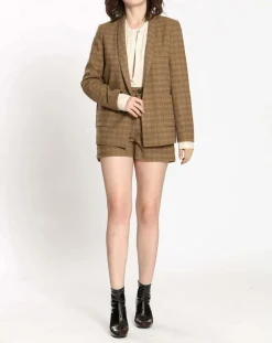 See u Soon Vestes, Blousons|Veste en Laine mélangée Eloise beige