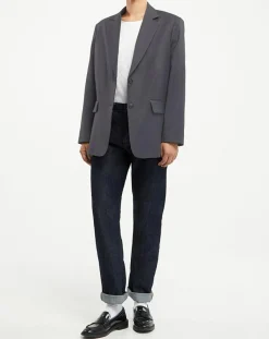 Galeries Lafayette Vestes, Blousons|Veste en Laine mélangée Flannelle Sven 3 gris foncé