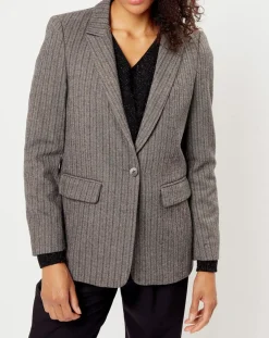 See u Soon Vestes, Blousons|Veste en Laine mélangée Lilou grise