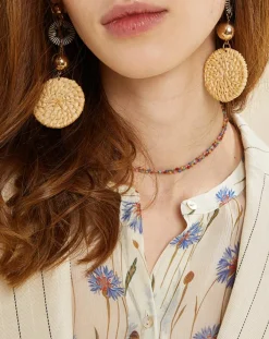 Chloé Stora Vestes, Blousons|Veste en Lin mélangé Valerio écrue