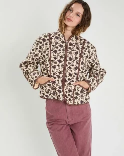 The Korner Vestes, Blousons|Veste matelassée Marina crème