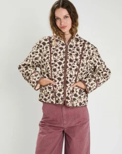 The Korner Vestes, Blousons|Veste matelassée Marina crème