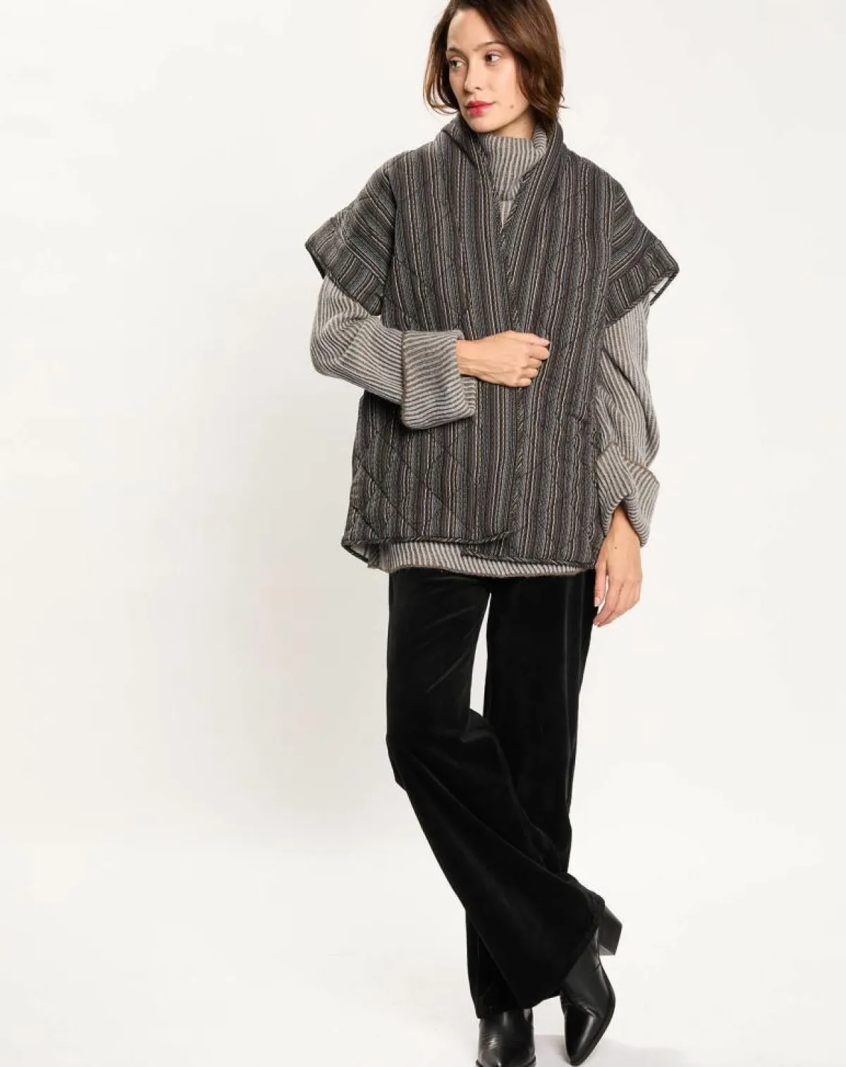 Lauren Vidal Vestes, Blousons|Veste Mila noire