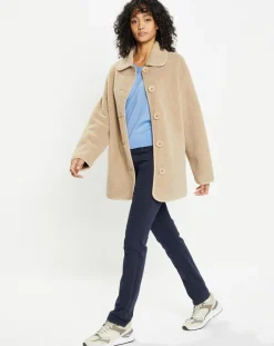 Lou Andrea Vestes, Blousons|Veste réversible en Fausse Fourrure 309 Mont sabbia