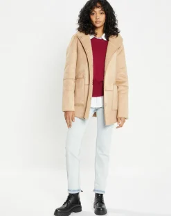 Lou Andrea Vestes, Blousons|Veste réversible en Fausse Fourrure 358 Mont light camel