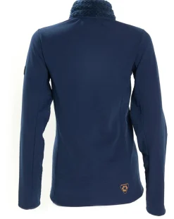 Degré 7 Vestes, Blousons|Veste seconde couche Stretch Lechaud fausse fourrure bleue