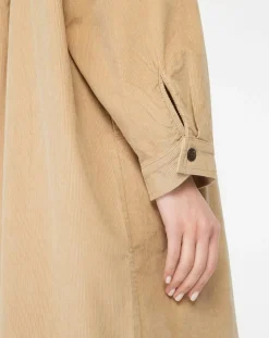 Element Vestes, Blousons|Veste surchemise en Velours milleraies Manitoba Cord beige foncé